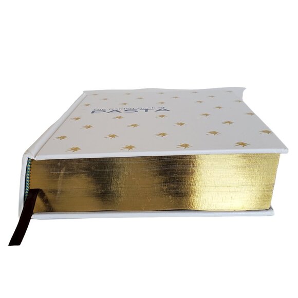 The Golden Book of Pasta Cookbook Recipe Hardcover Full Color Pictures Gold Edge - Picture 9 of 10